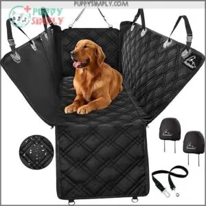 Meadowlark Dog Car Seat Cover,