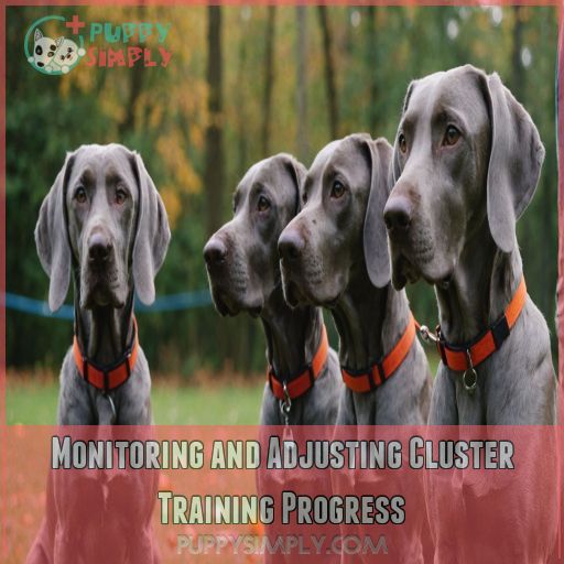 Monitoring and Adjusting Cluster Training Progress