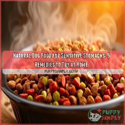 Natural dog food for sensitive stomachs