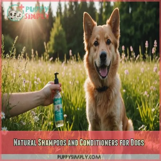 Natural Shampoos and Conditioners for Dogs