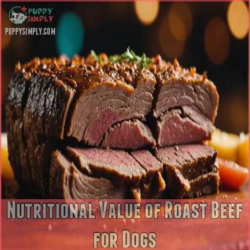 Nutritional Value of Roast Beef for Dogs