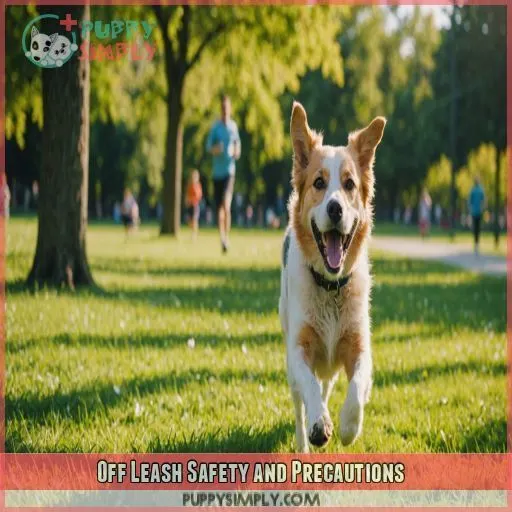 Off Leash Safety and Precautions