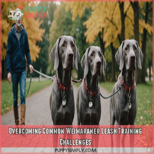 Overcoming Common Weimaraner Leash Training Challenges