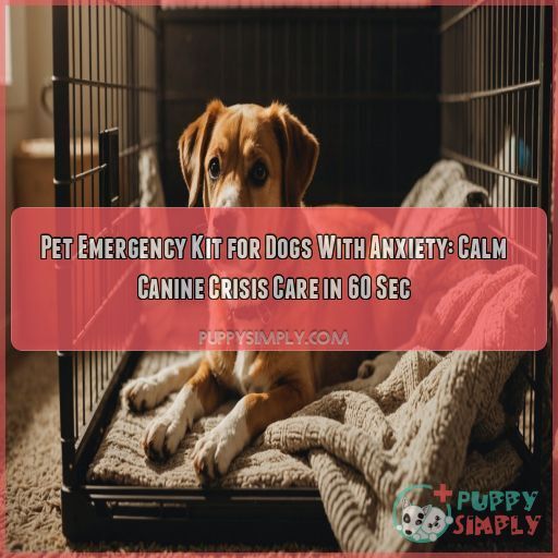 Pet emergency kit for dogs with anxiety Pet emergency kit for dogs with anxiety
