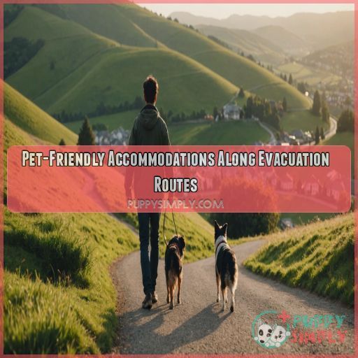 Pet-Friendly Accommodations Along Evacuation Routes