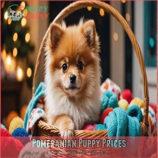 Pomeranian Puppy Prices