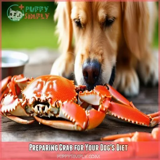 Preparing Crab for Your Dog