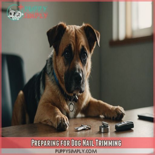 Preparing for Dog Nail Trimming Preparing for Dog Nail Trimming