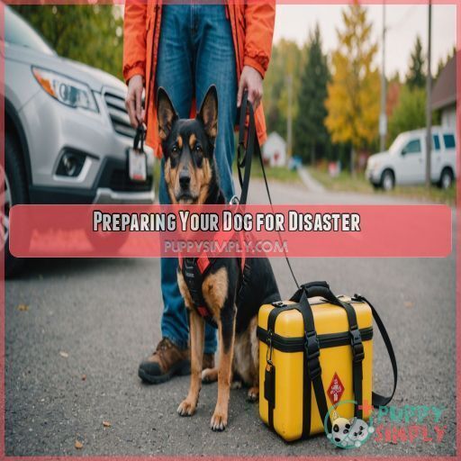 Preparing Your Dog for Disaster Preparing Your Dog for Disaster