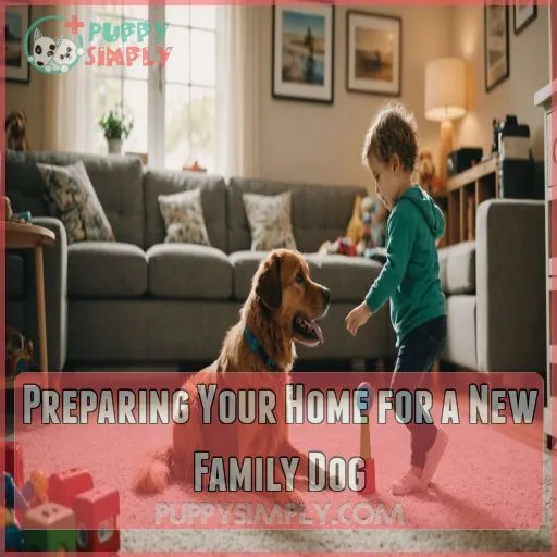 Preparing Your Home for a New Family Dog