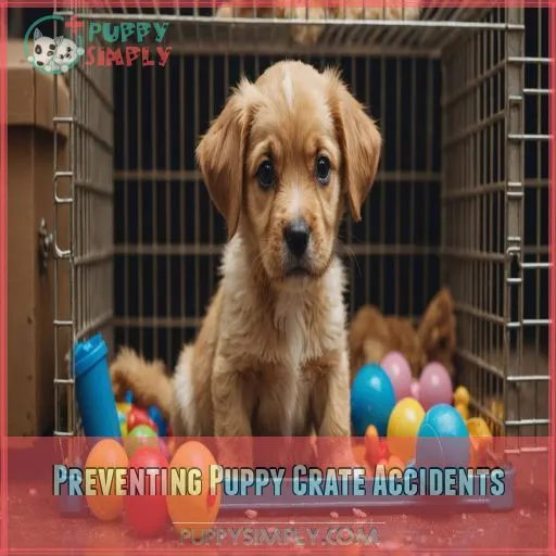 Preventing Puppy Crate Accidents