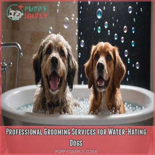 Professional Grooming Services for Water-Hating Dogs