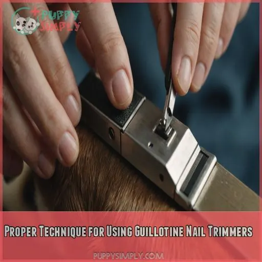 Proper Technique for Using Guillotine Nail Trimmers