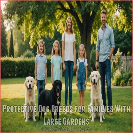 Protective Dog Breeds for Families With Large Gardens