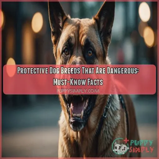 Protective dog breeds that are dangerous