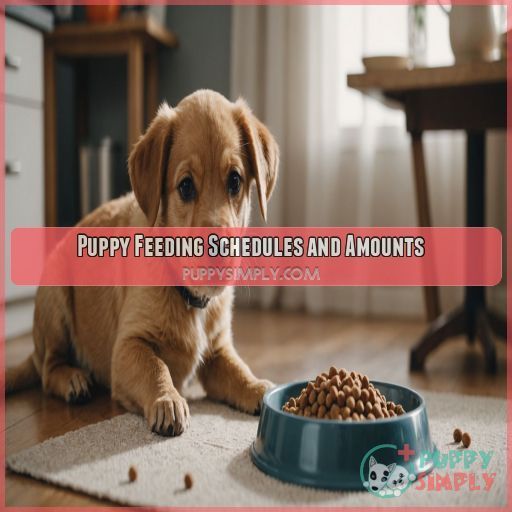 Puppy Feeding Schedules and Amounts