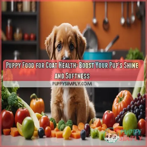 Puppy food for coat health