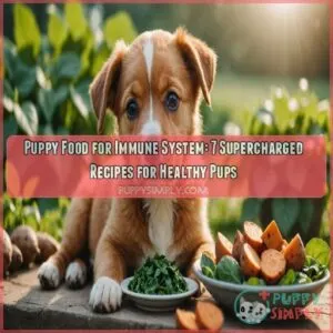 Puppy food for immune system