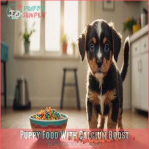 Puppy Food With Calcium Boost