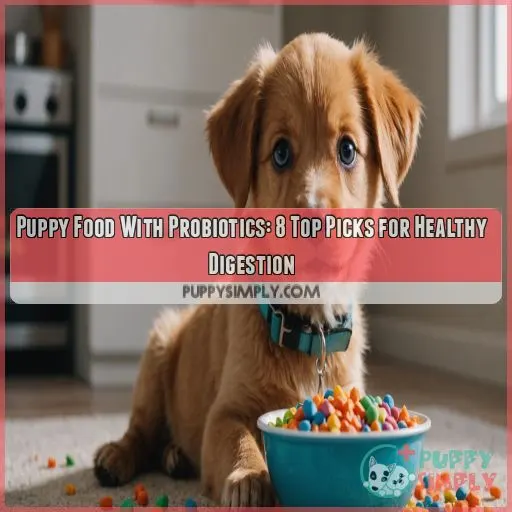 Puppy food with probiotics