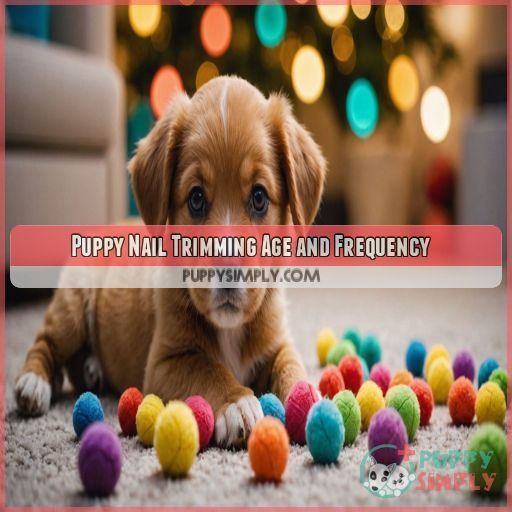 Puppy Nail Trimming Age and Frequency