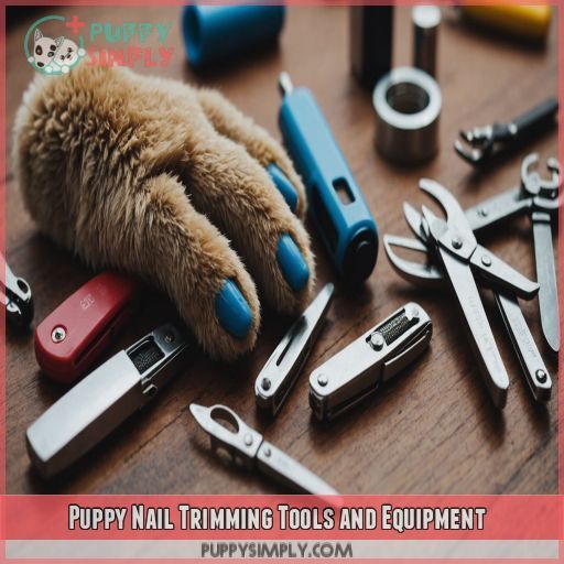 Puppy Nail Trimming Tools and Equipment