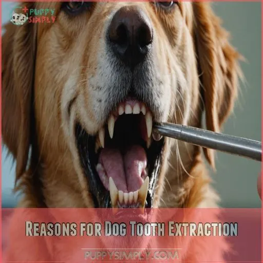 Reasons for Dog Tooth Extraction