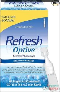 Refresh Optive Lubricant Eye Drops,