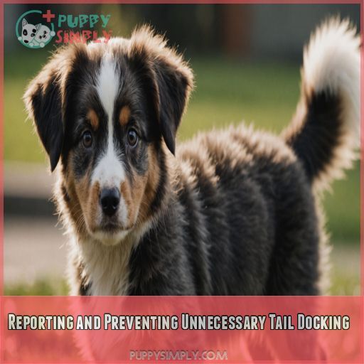 Reporting and Preventing Unnecessary Tail Docking