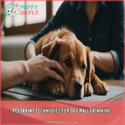 Restraint Techniques for Dog Nail Trimming