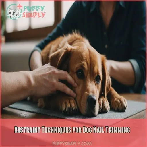 Restraint Techniques for Dog Nail Trimming