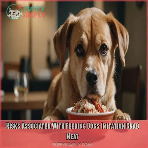 Risks Associated With Feeding Dogs Imitation Crab Meat