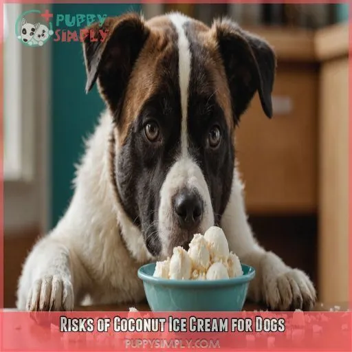 Risks of Coconut Ice Cream for Dogs