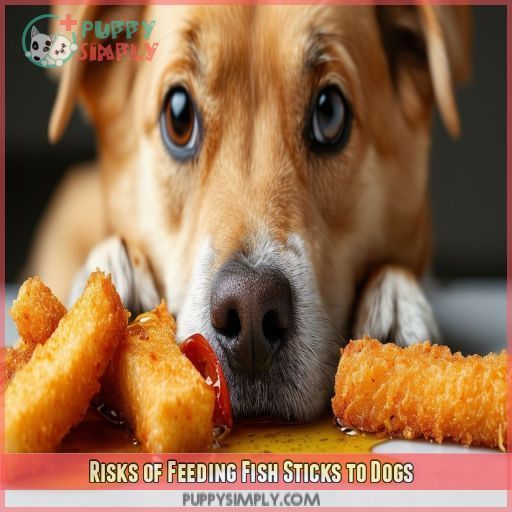 Risks of Feeding Fish Sticks to Dogs