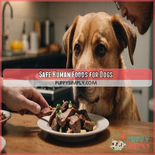 Safe Human Foods for Dogs Safe Human Foods for Dogs