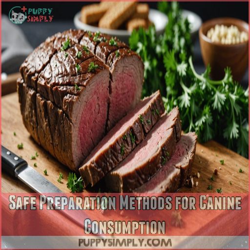 Safe Preparation Methods for Canine Consumption