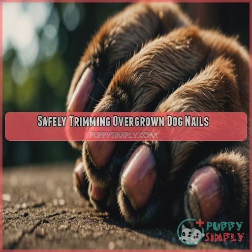 Safely Trimming Overgrown Dog Nails