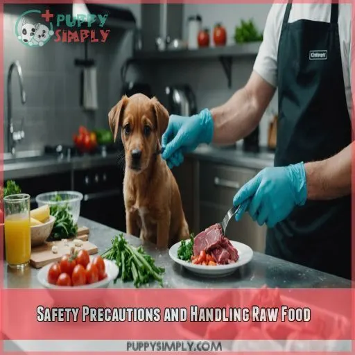 Safety Precautions and Handling Raw Food