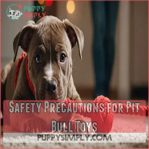 Safety Precautions for Pit Bull Toys