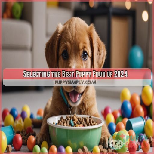 Selecting the Best Puppy Food of 2024