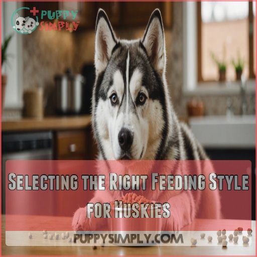 Selecting the Right Feeding Style for Huskies