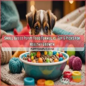 Small breed puppy food formulas