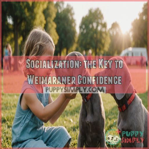 Socialization: the Key to Weimaraner Confidence