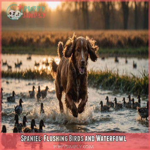Spaniel: Flushing Birds and Waterfowl Spaniel: Flushing Birds and Waterfowl