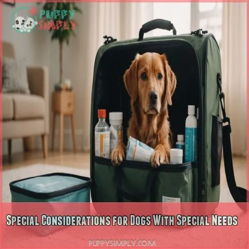 Special Considerations for Dogs With Special Needs