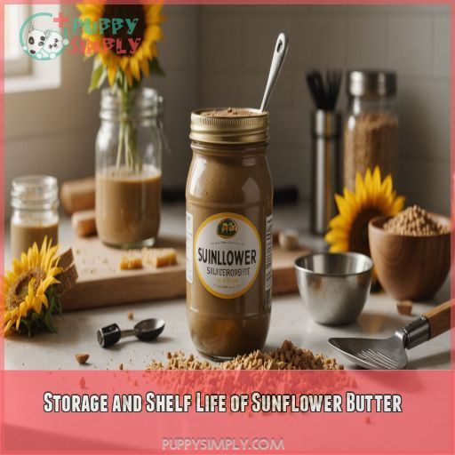 Storage and Shelf Life of Sunflower Butter