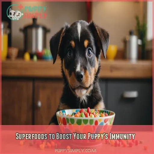 Superfoods to Boost Your Puppy