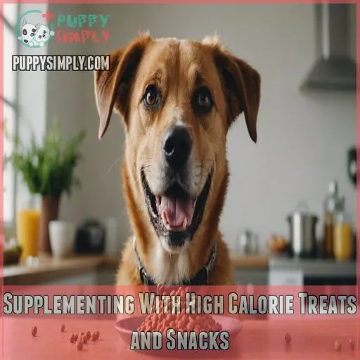 Supplementing With High Calorie Treats and Snacks