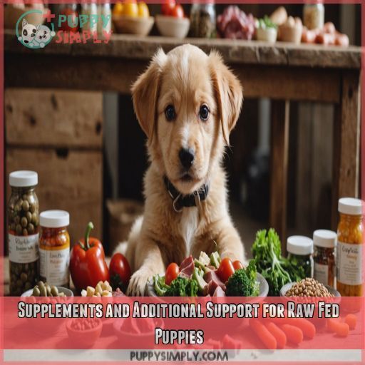 Supplements and Additional Support for Raw Fed Puppies