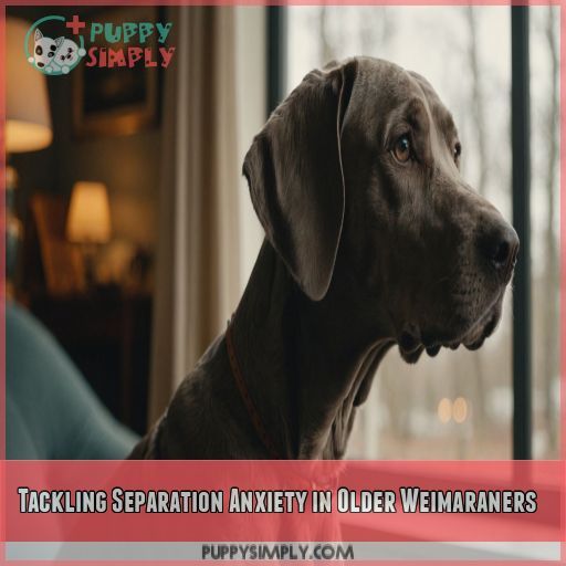 Tackling Separation Anxiety in Older Weimaraners